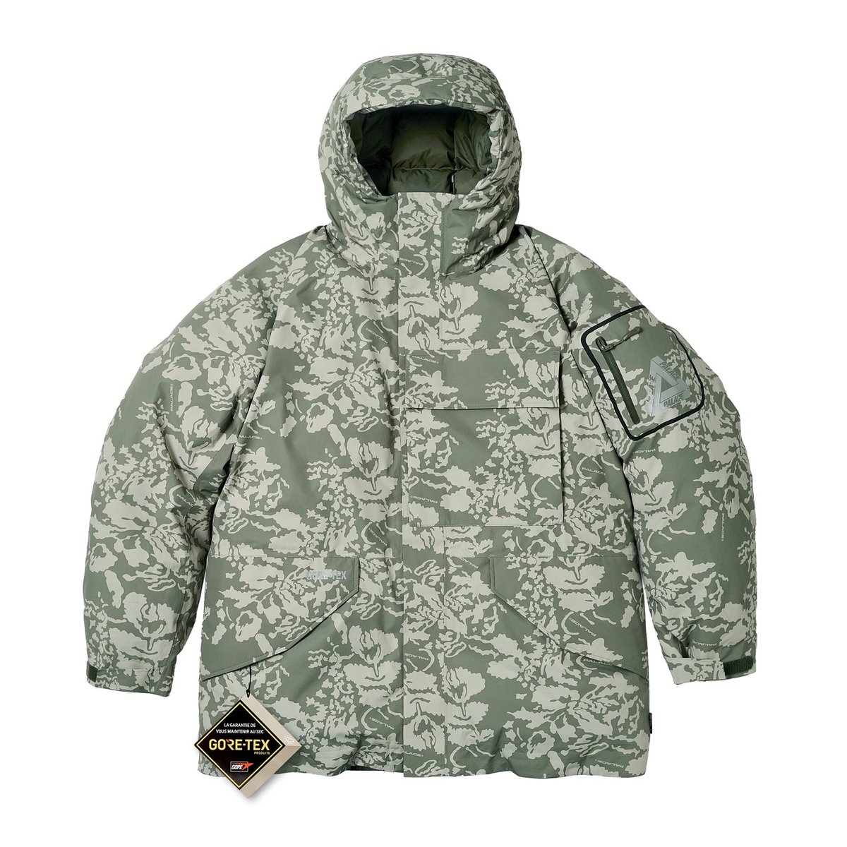 Palace GORE-TEX CARGO DOWN PARKA LEAF DPM (Winter 2023) - $708.00