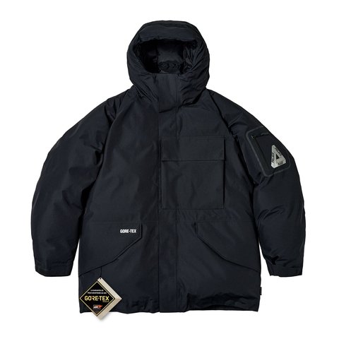 Palace GORE-TEX CARGO DOWN PARKA BLACK - $708.00