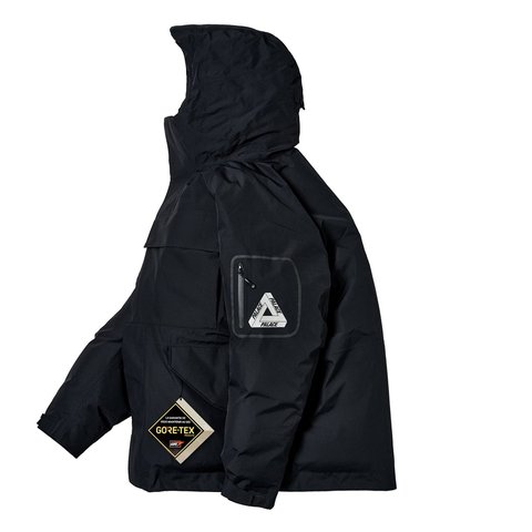 Palace GORE-TEX CARGO DOWN PARKA BLACK - Colorway