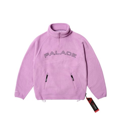 Palace POLARTEC FLEECE FUNNEL LILAC - $188.00