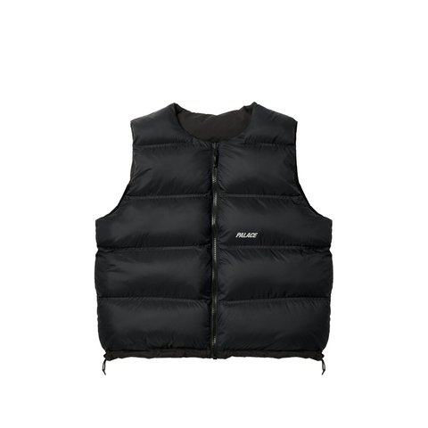 Palace P-TECH REVERSIBLE PUFFA VEST BLACK - Colorway
