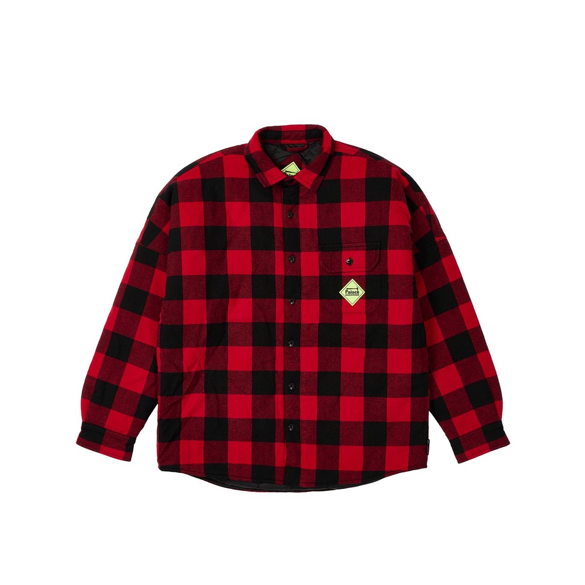 Palace PALACE HARDWARE INSULATED SHIRT RED (Winter 2023) - $188.00