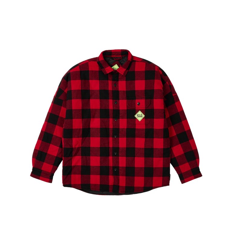 Palace PALACE HARDWARE INSULATED SHIRT RED (Winter 2023) - $188.00