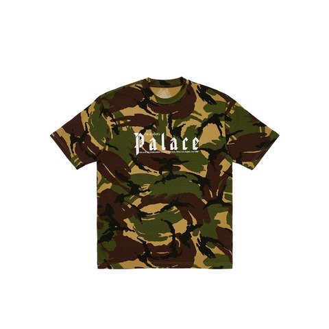 Palace KITANO T-SHIRT WOODLAND CAMO - $48.00