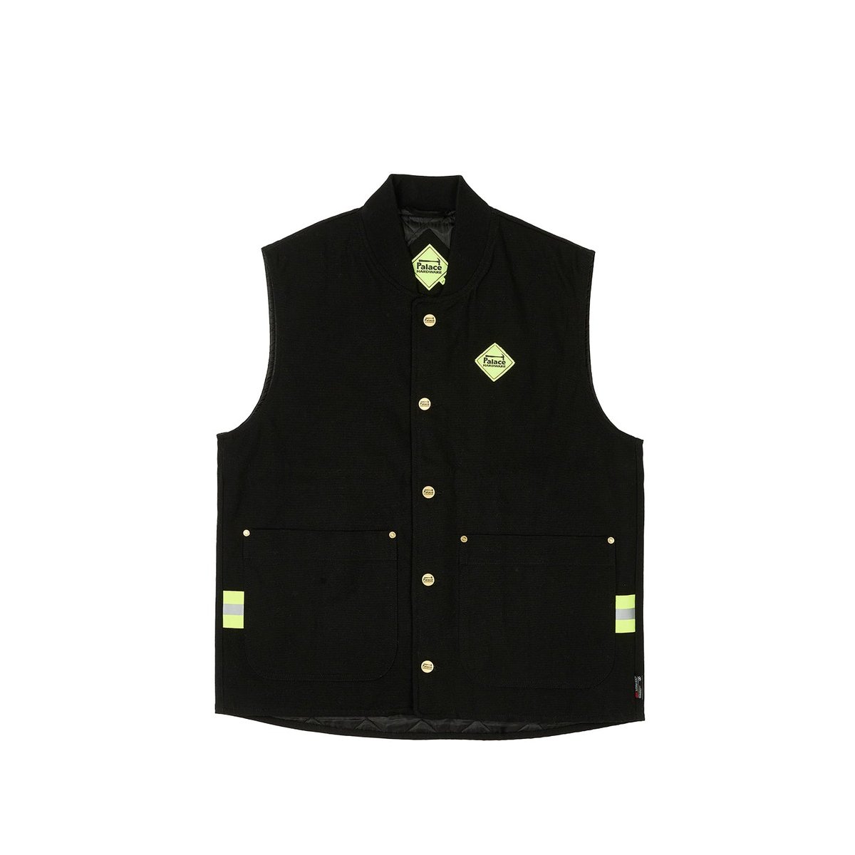 Palace PALACE HARDWARE VEST BLACK (Winter 2023) - $188.00