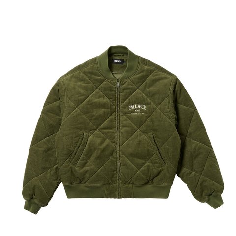 Palace QUILTED JACKET THE DEEP GREEN - Colorway