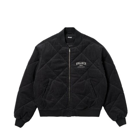 Palace QUILTED JACKET BLACK - Colorway