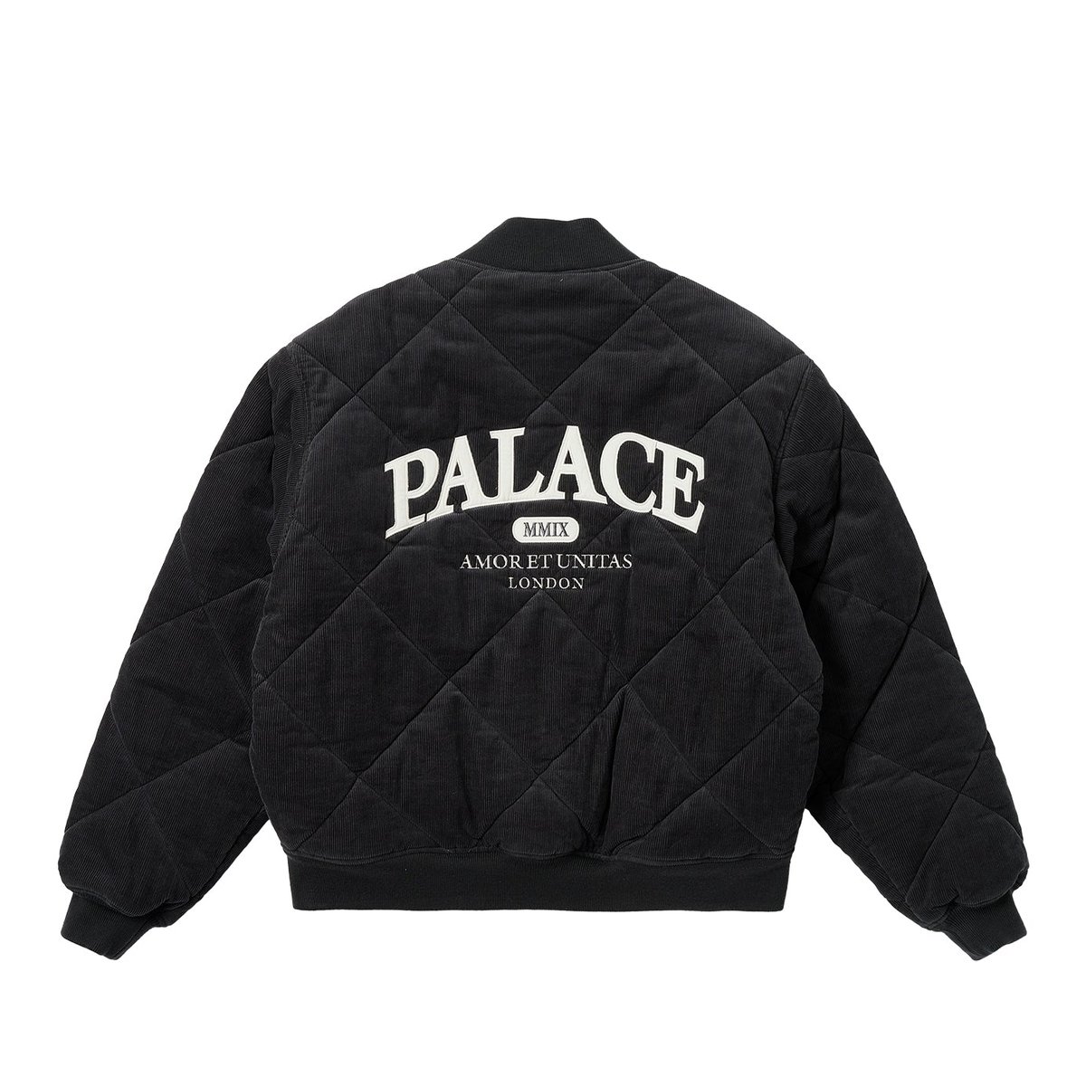 Palace QUILTED JACKET BLACK (Winter 2023) - €288.00