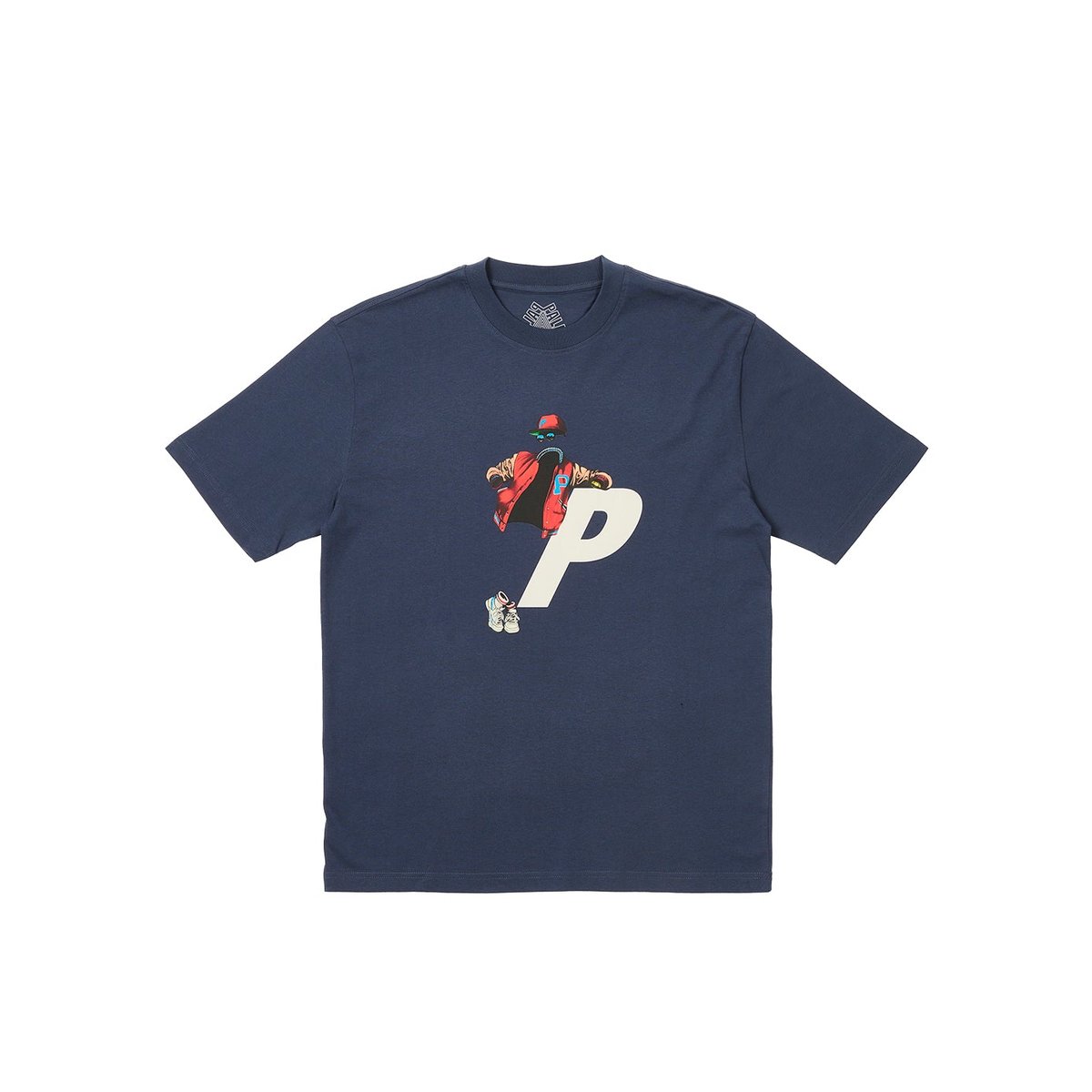Palace TRANSPARENCY T-SHIRT NAVY (Winter 2023) - $48.00