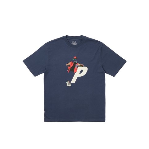 Palace TRANSPARENCY T-SHIRT NAVY - $48.00