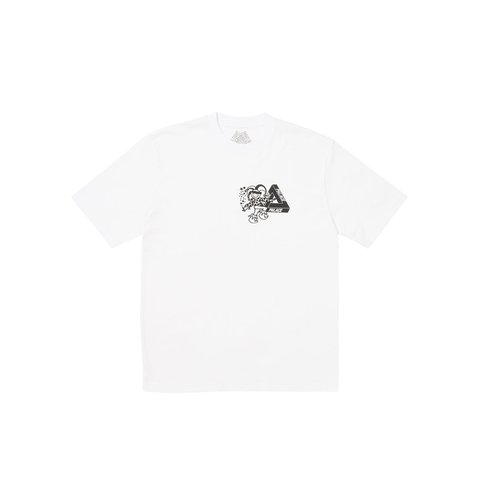 Palace DEREK GARAGE T-SHIRT WHITE - Colorway