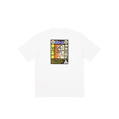 Palace DEREK GARAGE T-SHIRT WHITE - €48.00