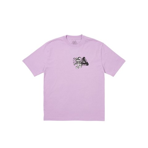 Palace DEREK GARAGE T-SHIRT LIGHT PURPLE - Colorway