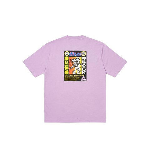 Palace DEREK GARAGE T-SHIRT LIGHT PURPLE - €48.00