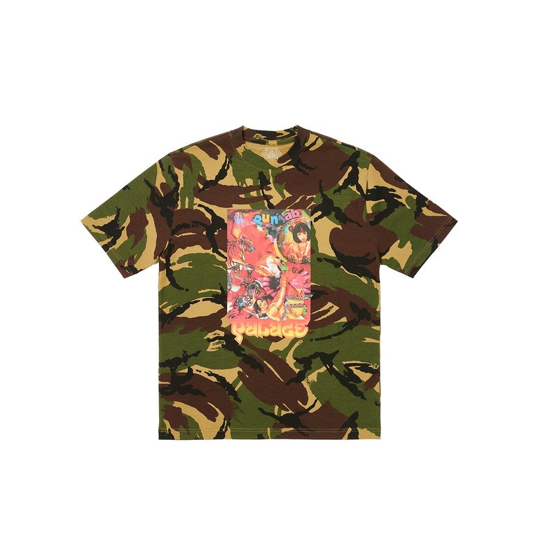 Palace CHILA T-SHIRT WOODLAND CAMO (Winter 2023) - $48.00