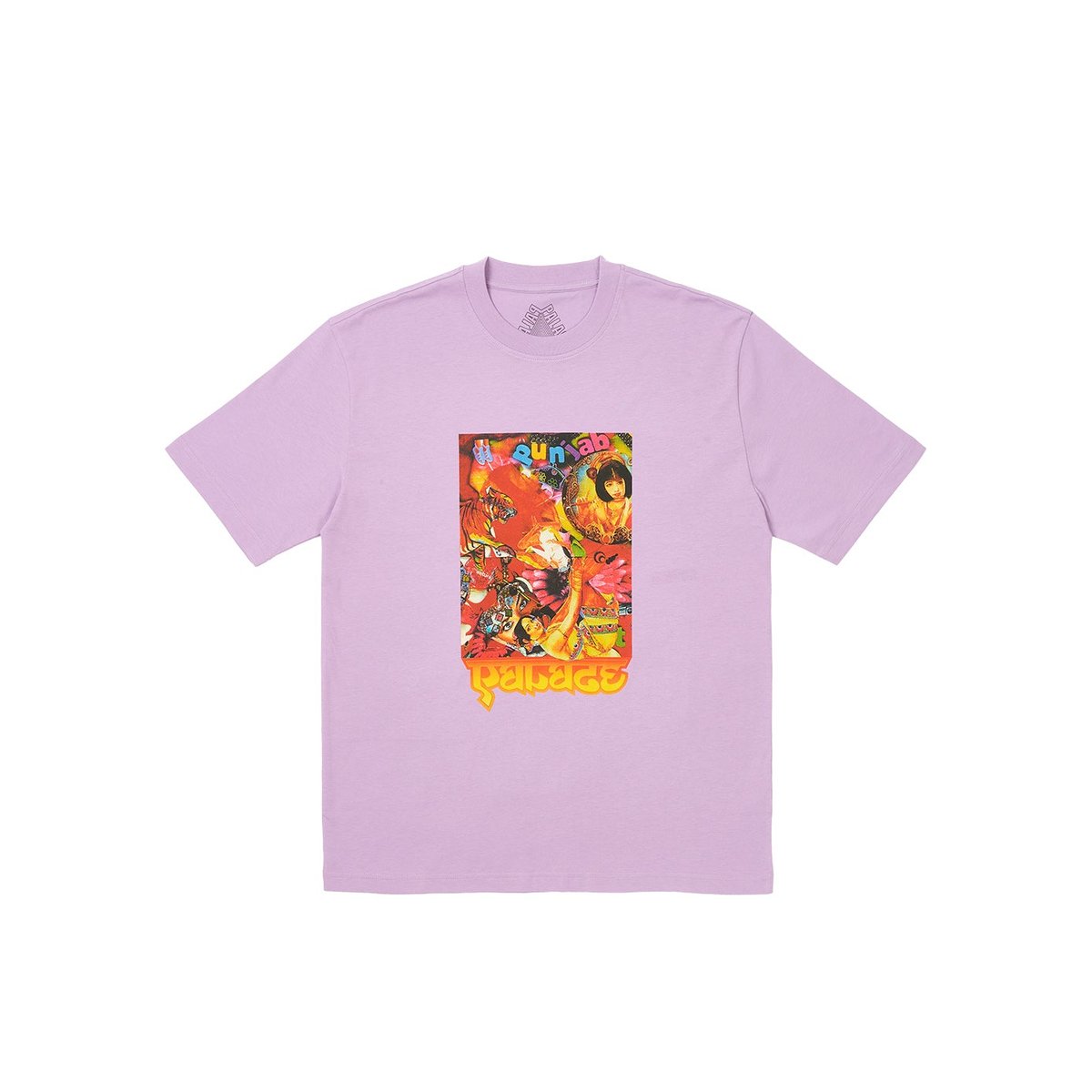 Palace CHILA T-SHIRT LIGHT PURPLE (Winter 2023) - $48.00