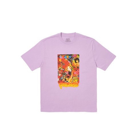 Palace CHILA T-SHIRT LIGHT PURPLE - $48.00