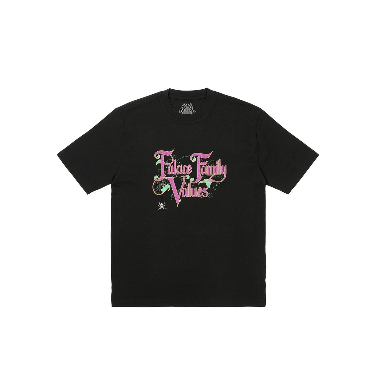 Palace FAMILY VALUES T-SHIRT BLACK (Winter 2023) - $48.00