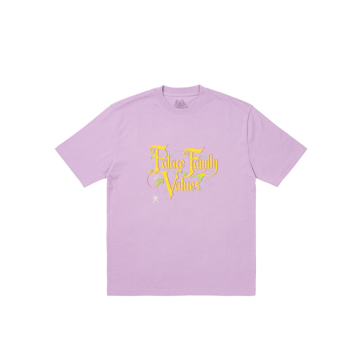 Palace FAMILY VALUES T-SHIRT LIGHT PURPLE (Winter 2023) - $48.00