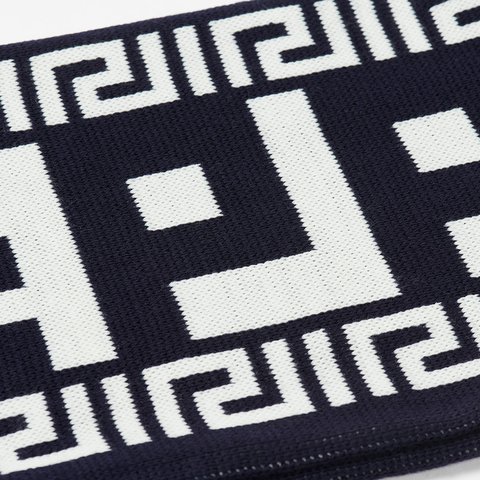 Palace MAJOR FRET SCARF NAVY / CREAM - Colorway