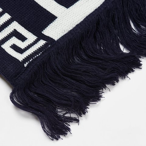 Palace MAJOR FRET SCARF NAVY / CREAM - Colorway
