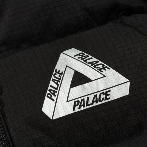 Palace RIPSTOP PUFFA BLACK - Colorway