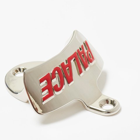 Palace METAL WALL MOUNTED BOTTLE OPENER SILVER / RED - Colorway