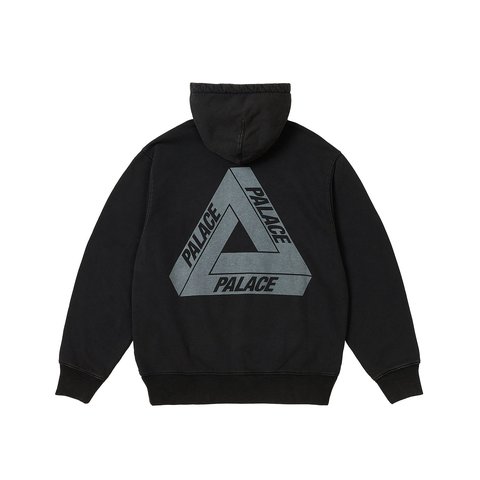 Palace WASHED OUT TRI-FERG HOOD BLACK - €158.00
