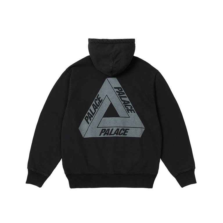 Palace WASHED OUT TRI-FERG HOOD BLACK (Winter 2023) - €158.00