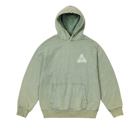 Palace WASHED OUT TRI-FERG HOOD GREEN - Colorway