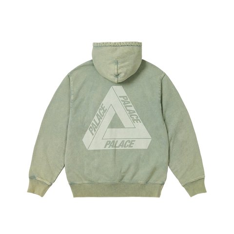 Palace WASHED OUT TRI-FERG HOOD GREEN - €158.00