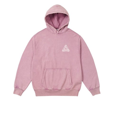 Palace WASHED OUT TRI-FERG HOOD PINK - Colorway