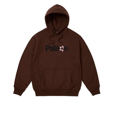 Palace SIGNATURE HOOD NICE BROWN - €148.00