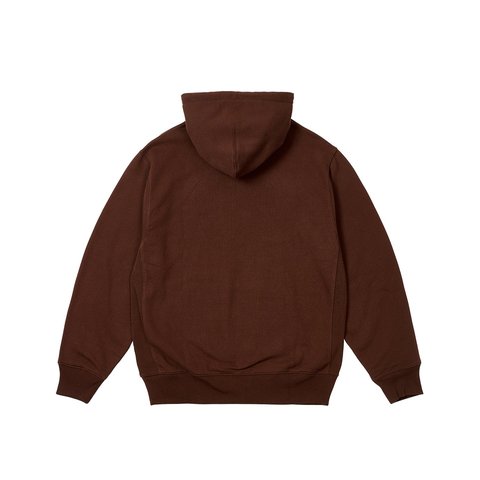 Palace SIGNATURE HOOD NICE BROWN - Colorway