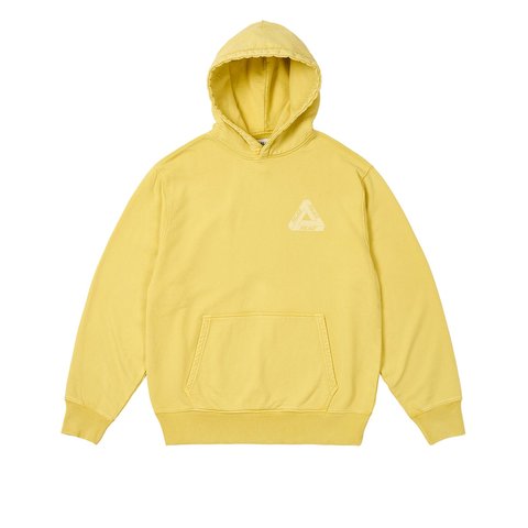 Palace WASHED OUT TRI-FERG HOOD YELLOW - Colorway
