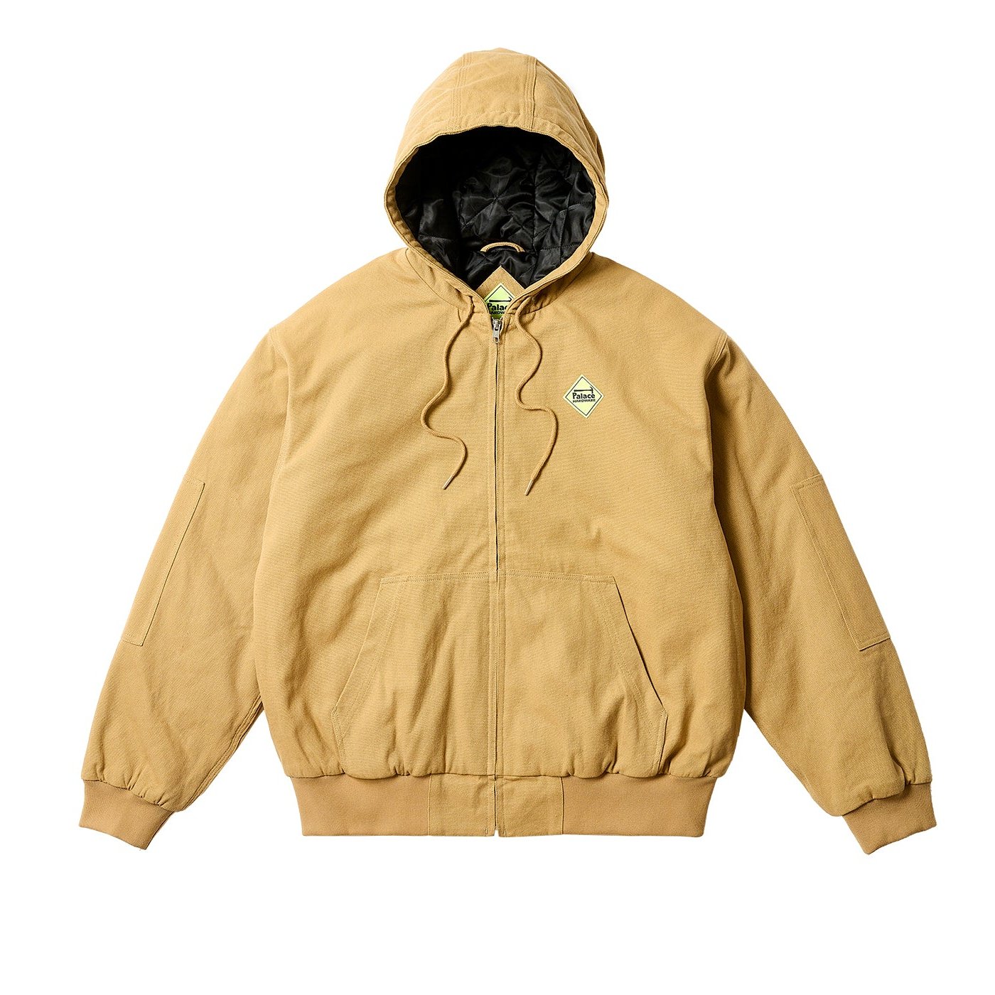 PALACE HARDWARE HOODED WORKWEAR JACKET KHAKI
