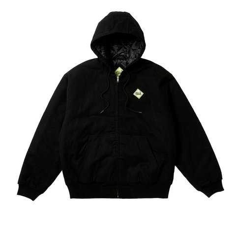 Palace PALACE HARDWARE HOODED WORKWEAR JACKET BLACK - $268.00