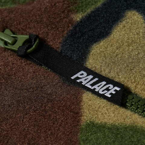 Palace POLARTEC FLEECE FUNNEL WOODLAND CAMO - Colorway