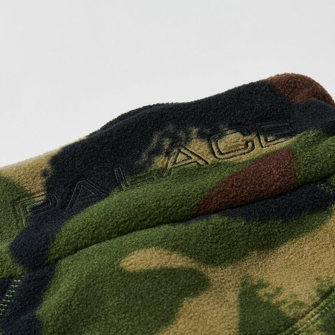Palace POLARTEC FLEECE FUNNEL WOODLAND CAMO - Colorway