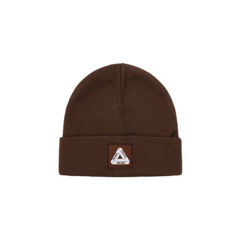 Palace TRI-FERG PATCH BEANIE NICE BROWN - €42.00