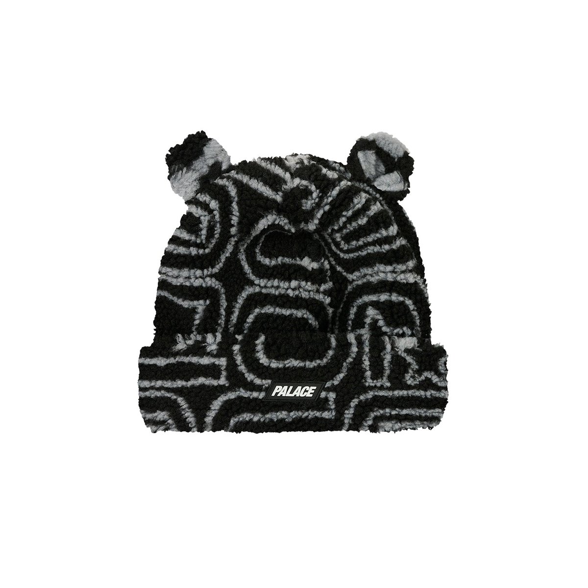Palace JOYREX FLEECE EARS BEANIE BLACK (Winter 2023) - €48.00