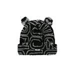 JOYREX FLEECE EARS BEANIE BLACK