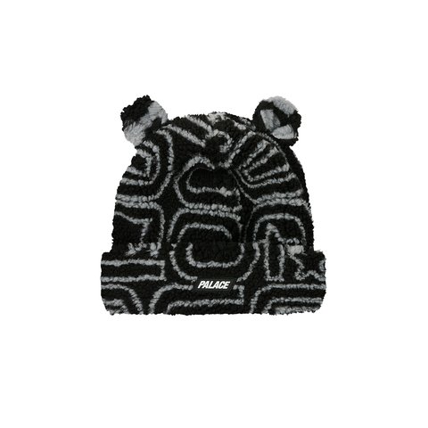 Palace JOYREX FLEECE EARS BEANIE BLACK - €48.00