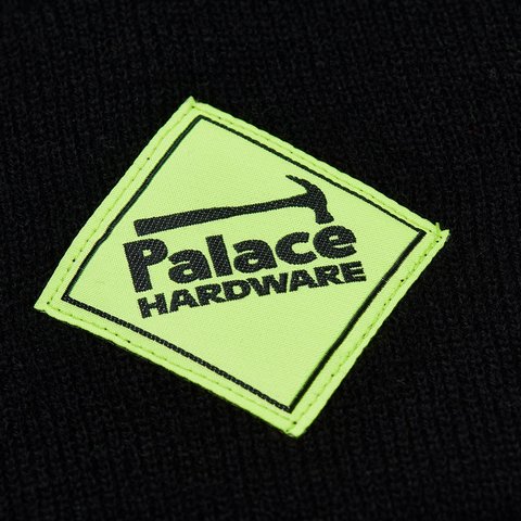 Palace PALACE HARDWARE BEANIE BLACK - Colorway
