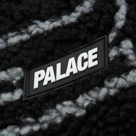 Palace JOYREX FLEECE EARS BEANIE BLACK - Colorway