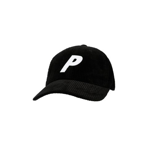 CORDUROY P 6-PANEL BLACK