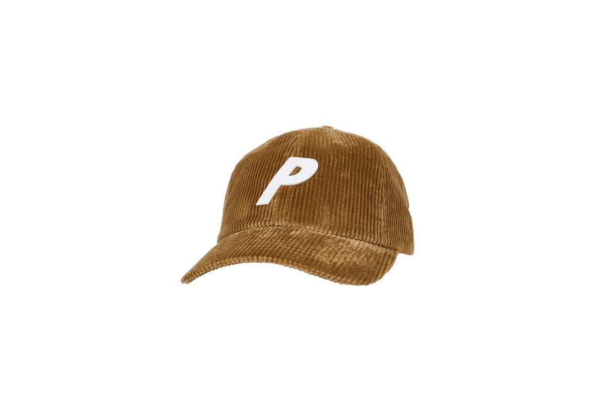 CORDUROY P 6-PANEL TAN - Winter 2023 - PalaceCommunity