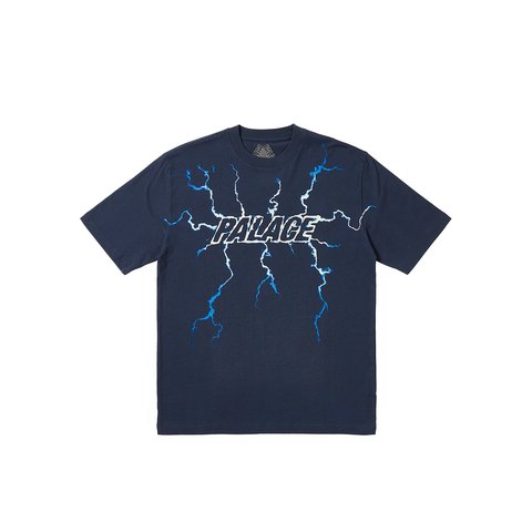 Palace FULLY CHARGED T-SHIRT NAVY - $48.00