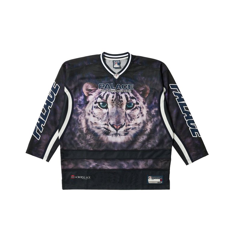 Palace BRIGHTER ALTERNATIVE HOCKEY JERSEY BLACK (Winter 2023) - $158.00