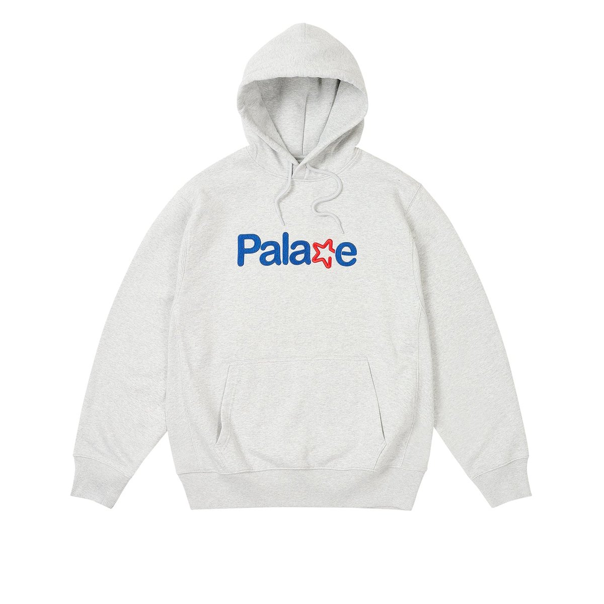 Palace SIGNATURE HOOD GREY MARL (Winter 2023) - €148.00